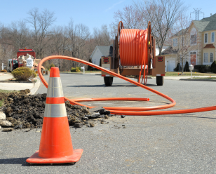 Fiber Optic Cable Installation